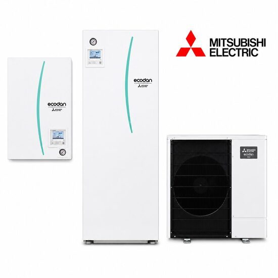 Siltumsūkņi MITSUBISHI (Gaiss/ūdens)