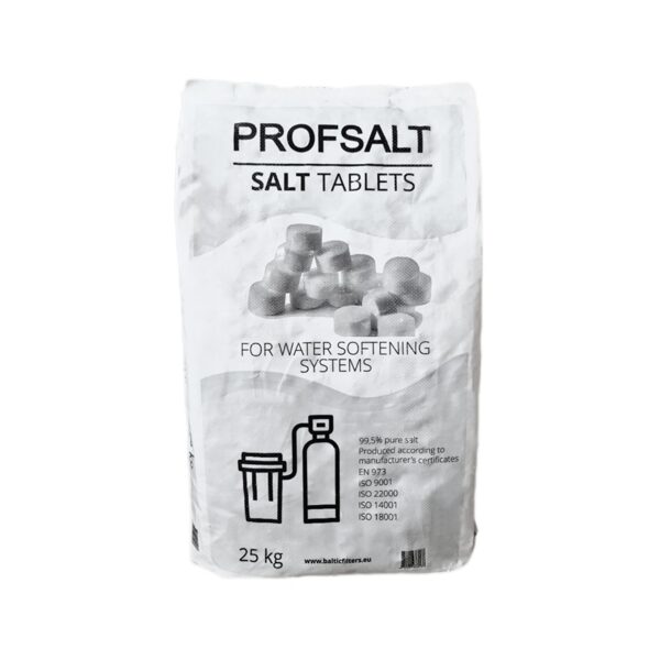 Salt for water filters