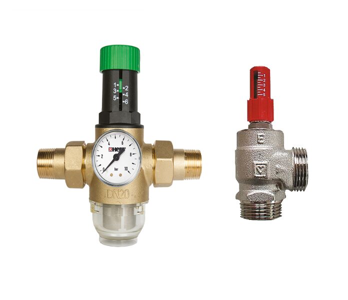 Spiediena reduktori, Pārplūdes vārsti