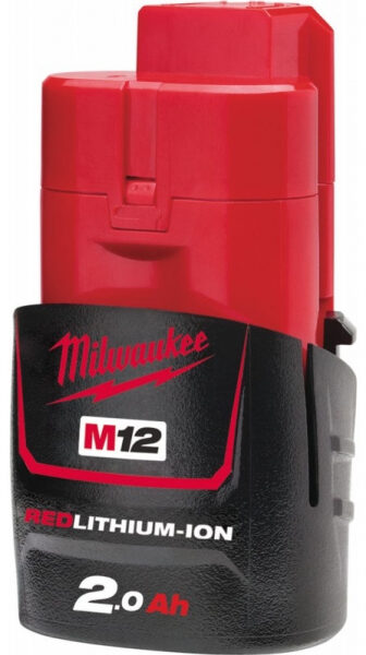 Akumulators Milwaukee M12 B2 2Ah Li-Ion 12V, 4932430064