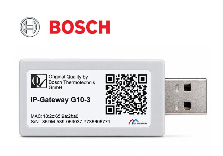 Bosch G10-3 IP Gateway Wi-Fi modulis Bosch kondicionieriem, 7736606771
