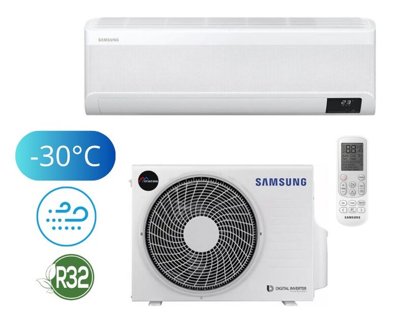 Soojuspump-konditsioneer SAMSUNG Nordic WindFree PRM, 2,5/3,2 kW, AR09TXCACWKXEE / CWKNEE 
