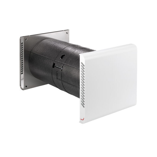 Zehnder ComfoSpot 50 ventilatsiooniagregaat (rekuperaator), plastikust fassaadivõre 527007210