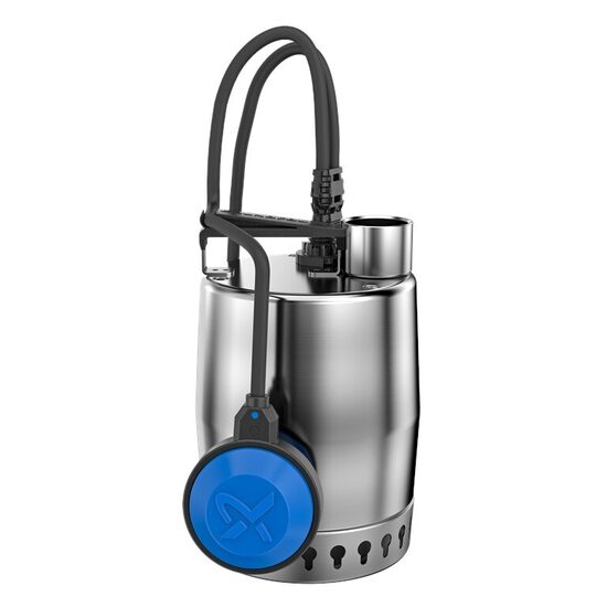 Grundfos UNILIFT KP 150 A1 iegremdējamais drenāžas sūknis ar pludiņu, 230 V, 10 m kabelis — 011H1800