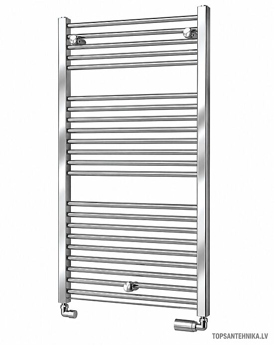 Zehnder Aura Bow PBTCN-120-050 pyyhekuivain, kromattu, 1217×494 mm, 330 W