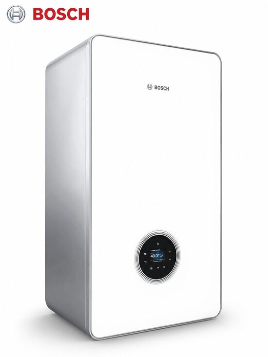 BOSCH Condens 7700i W GC7700iW 35P kondensācijas gāzes apkures katls, 35 kW, balts, 7736902886