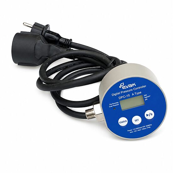 EVAK DPC-10A PM/5L spiediena relejs 220V, 1–5 bar