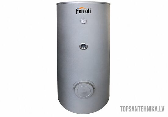 Lämminvesivaraaja FERROLI ECOGEO H-1 P 200 lämpöpumpulle lämmönvaihtimella 0YRE3BXA