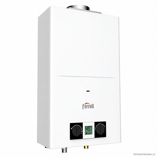 FERROLI PEGASO ECO 11 LPG läbivooluga gaasiveesoojendi, GCC1MLAA