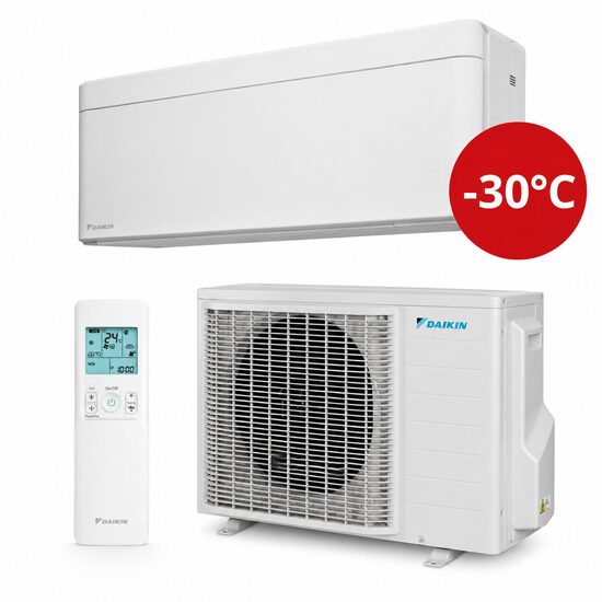 Konditsioneer-soojuspump DAIKIN STYLISH 3.0kW (FTXTA30CW/RXTA30C), valge 