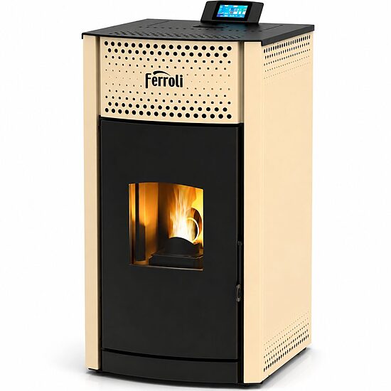 FERROLI Salerno Pellet 12 pellettitakka lämmitysjärjestelmäliitännällä, LSSMP12T 