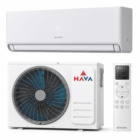 HAVA Smart Plus HMI-12SP + HME-12SP 3.5/3.7kW air conditioner / heat pump with Wi-Fi 