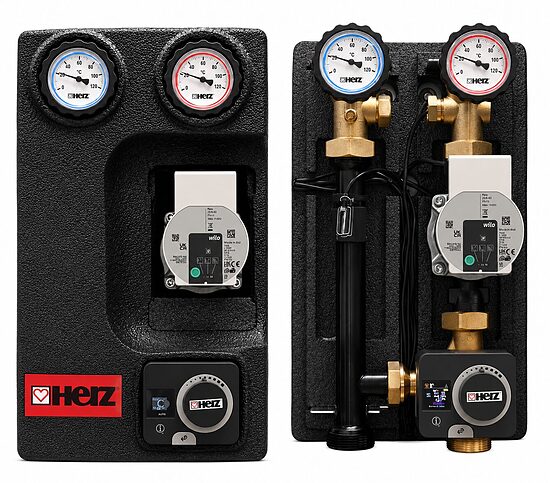HERZ PUMPFIX SMARTCONTROL PLUS BASIC lämmityspiiriyksikkö DN25-DN32, 1452204 / 1452209