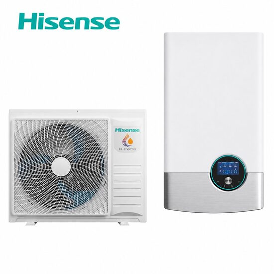 HISENSE Hi-Therma Split 8.0 kW oras-vanduo šilumos siurblys, AHW-080HCDS1 + AHM-080HCDSAA
