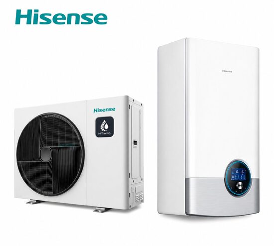 HISENSE Hi-Therma Split 14.0 kW 3 fazių oras-vanduo šilumos siurblys, 380 V, AHW-140HEDS1 + AHM-140HEDSAA
