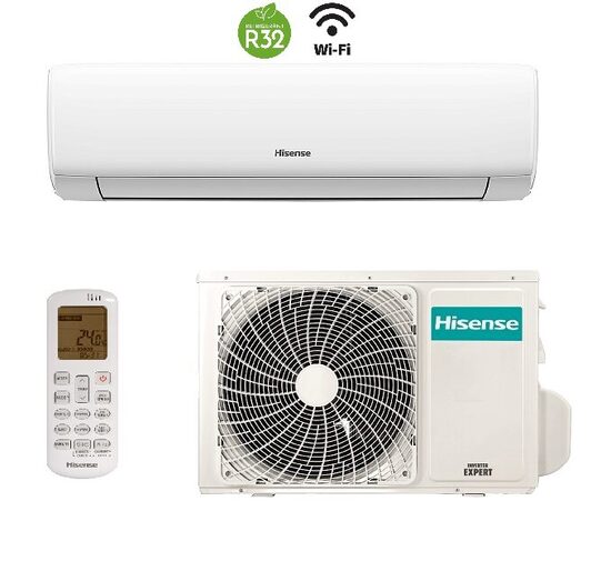 Kliimaseade/soojuspump Hisense WINGS PRO 5.0kW/5.5kW, KB50XS1E (Pro) 