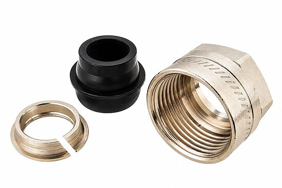 HERZ Eurocone-liitin G 3/4" kupariputkille, 12 / 15 / 18 mm, 1627612 / 1627615 / 1627618