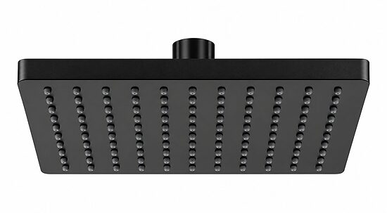 HERZ SQ BLACK a200B stacionārā dušas galva, 200×200 mm, melna, UH12112B
