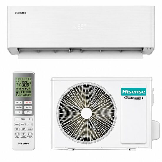 Hisense ENERGY PRO X QH35XV4A 3.5/4.0 kW mattvalge konditsioneer / soojuspump
