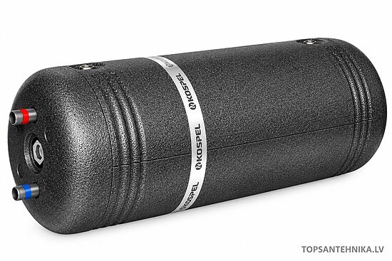 KOSPEL WW-100 yhdistelmävedenlämmitin 107 l, vaakamalli, 0,3 m² lämmönvaihdin 