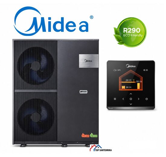 Midea Mars Series MHC-V35WD2RN7 Monobloc Air-to-Water Heat Pump, 35.0 kW, R290 
