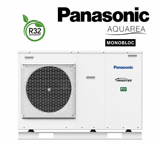 PANASONIC Aquarea J 5 kW Monobloks gaiss–ūdens siltumsūknis, R32, WH-MDC05J3E5