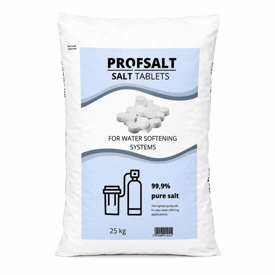 PROFSALT sāls tabletes ūdens mīkstināšanai, 25 kg