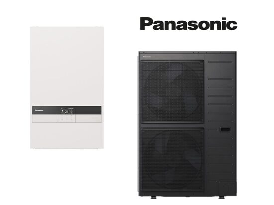 Siltumsūknis PANASONIC Bi-Bloc T-CAP K, 9kW, WH-SXC09K3E8 / WH-UXZ09KE8, 400/230v, bez boilera 