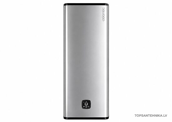 ATLANTIC VERTIGO STEATITE Wi-Fi 50 SILVER elektriskais ūdens sildītājs 40 l, 2,25 kW, vertikāls/horizontāls, 831181