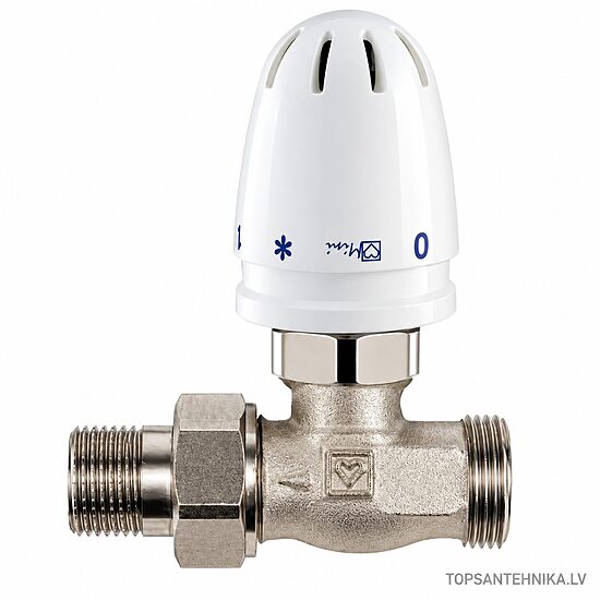 HERZ MINI lattialämmityksen paluulämpötilan rajoitinsarja 1/2", suora, 25–60 °C, 1920123