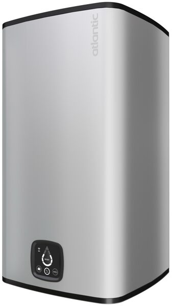 Ūdens sildītājs ATLANTIC CUBE STEATITE Wi-Fi SILVER 75L vert. (851340) 