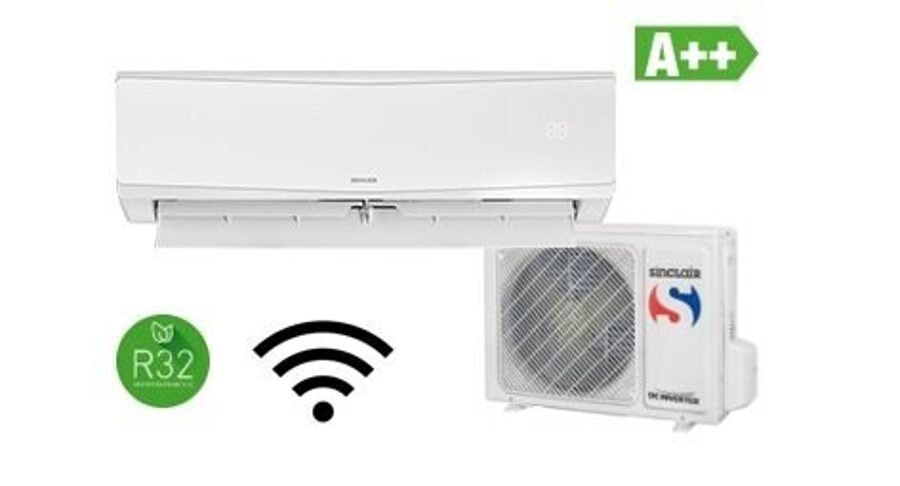 Gaisa kondicionieris SINCLAIR Keyon WiF SOH+SIH-12BIK , 3.2 / 3.4 kW 