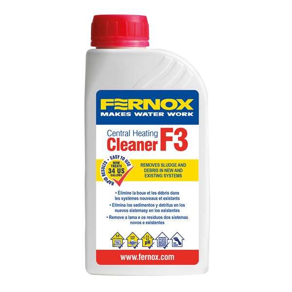 Valymo priemonė FERNOX Cleaner F3 500ml (57762) šildymo sistemoms