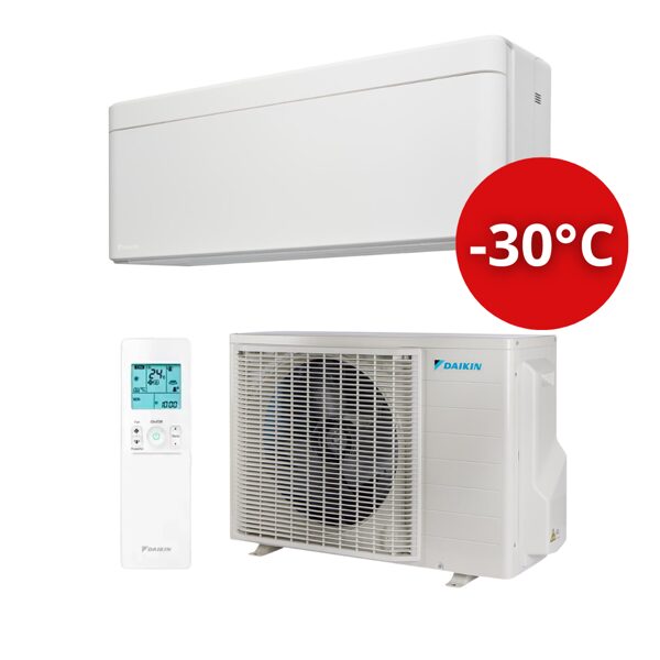Gaisa kondicionieris-siltumsūknis DAIKIN STYLISH 3.0kW (FTXTA30CW/RXTA30C), Balts 