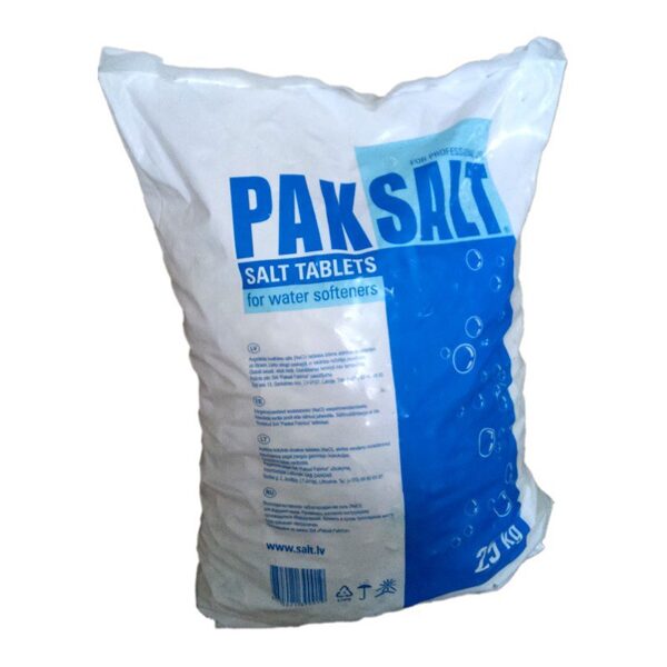 Ūdens mīkstināšanas sāls PAKSALT tabletes, 25 kg