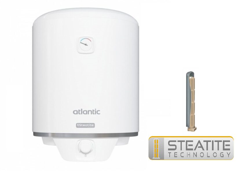 Ūdens sildītājs ATLANTIC STEATITE TURBO VM050 L vert., (841242)