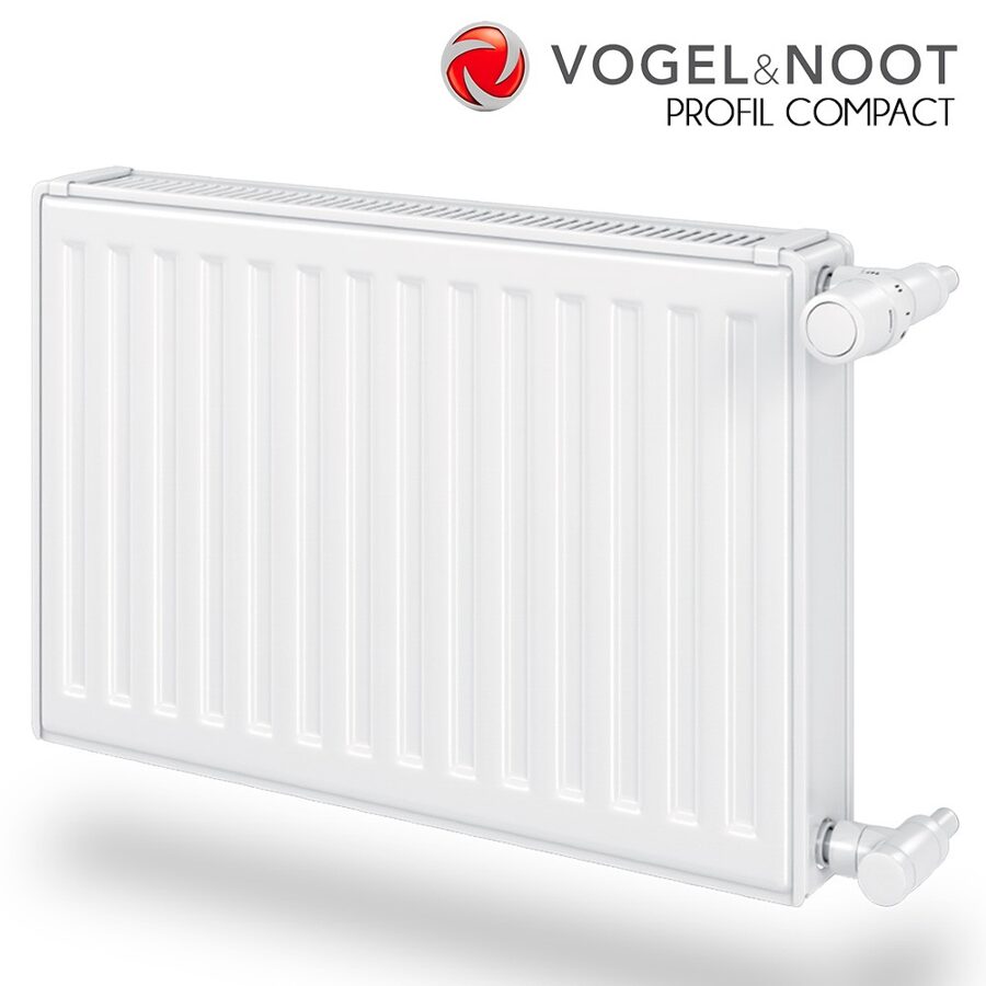 Vogel & Noot Compact 22K 600mm augstums, apkures radiators ar sānu pieslēgumu.